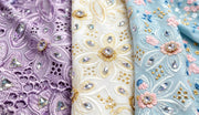 Types of Lace Fabric Explained: Embroidered, Chantilly, Guipure & More - Blazelace