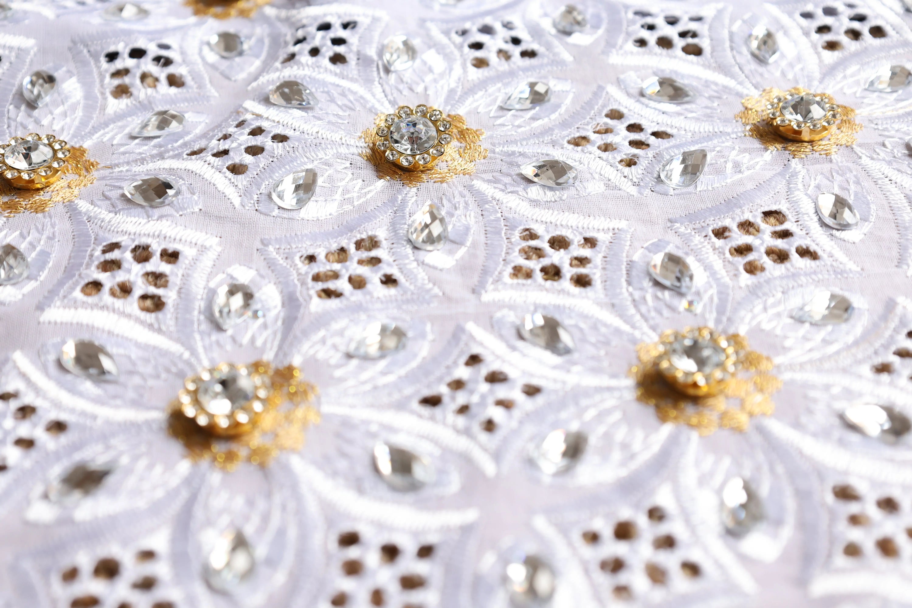 African Cotton Voile swiss Lace Pattern Guipure Lace Fabric Blazelace