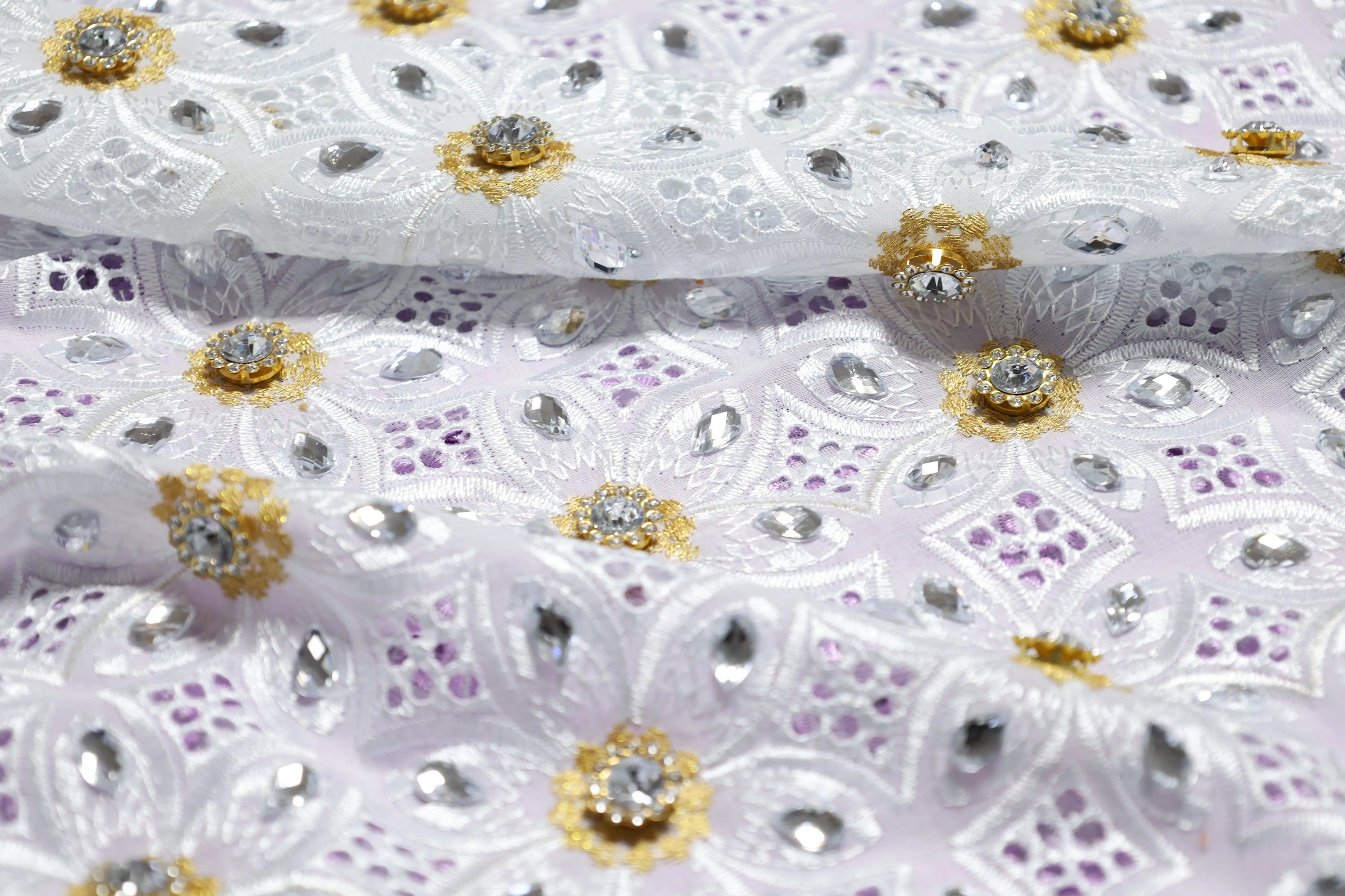 African Cotton Voile swiss Lace Pattern Guipure Lace Fabric Blazelace
